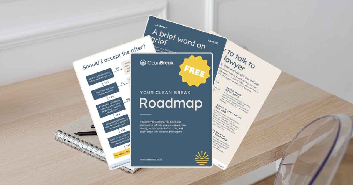 Clean Break Roadmap - Free Guide